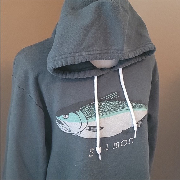 ISO salmon sisters salmon hoodie - Picture 2 of 2